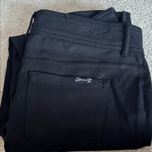 Seven7 Classic Black Denim Pants
